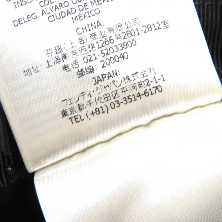 未使用品△FENDI フェンディ FXQ675 コットン100％ 花柄 ロゴ エンブロイダリー ベースボールキャップ 帽子 ベージュ ピンク系 58 正規品