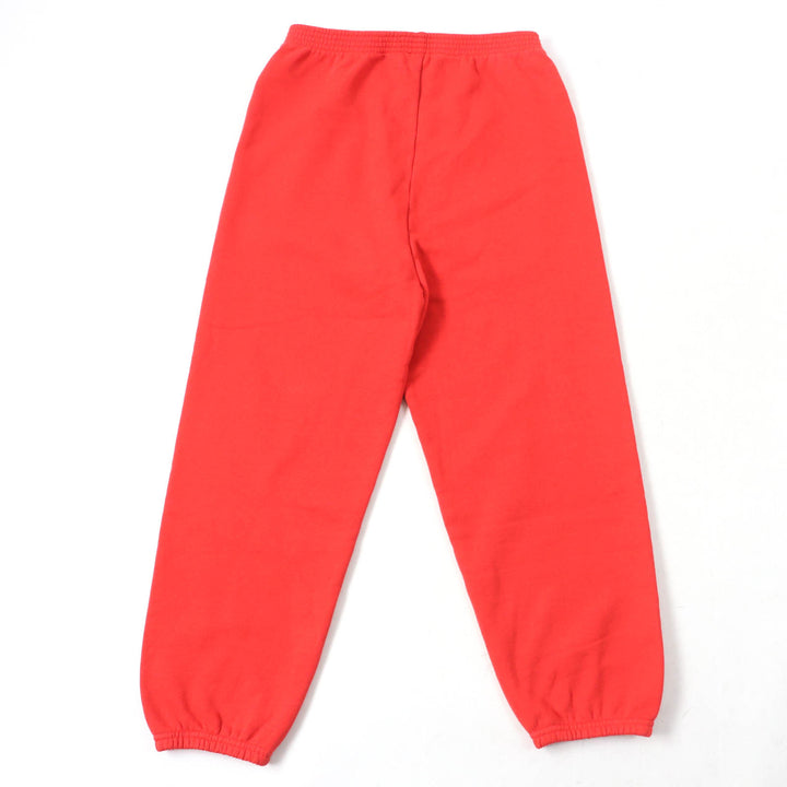 未使用品☆BALENCIAGA バレンシアガ 508232 コットン キャンペーンロゴ スウェットパンツ ボトムス レッド 8 イタリア製 正規品 キッズ