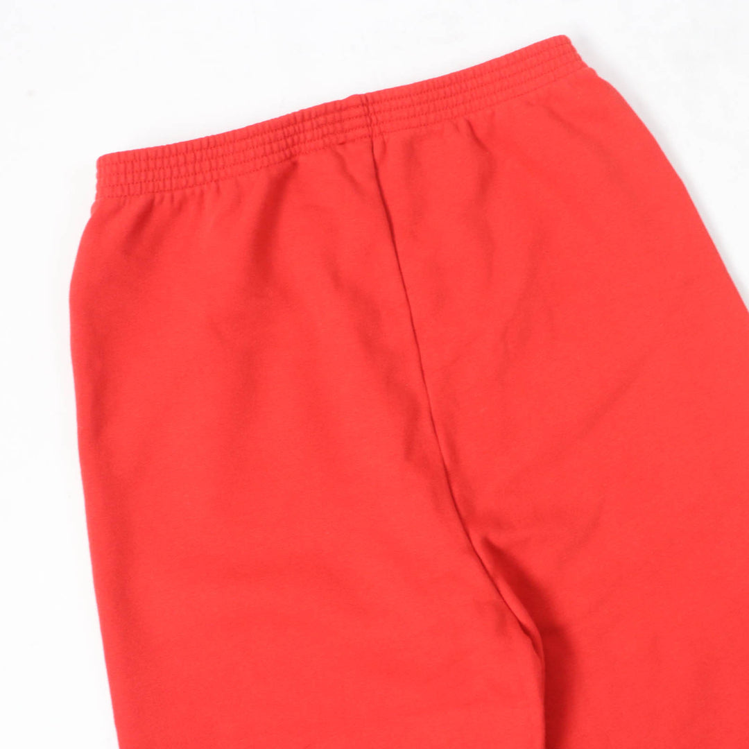未使用品☆BALENCIAGA バレンシアガ 508232 コットン キャンペーンロゴ スウェットパンツ ボトムス レッド 8 イタリア製 正規品 キッズ