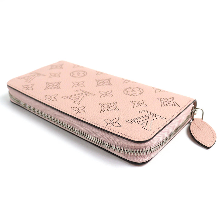 未使用品△LOUIS VUITTON ルイヴィトン M61868 マヒナ モノグラム ジッピーウォレット 長財布 マグノリア 保存袋付き 仏製 レディース