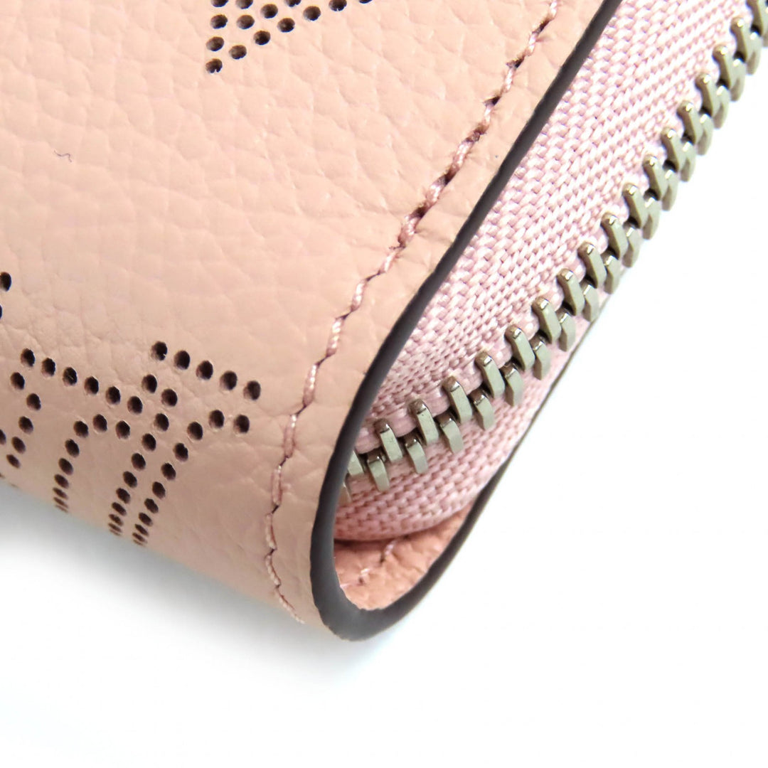 未使用品△LOUIS VUITTON ルイヴィトン M61868 マヒナ モノグラム ジッピーウォレット 長財布 マグノリア 保存袋付き 仏製 レディース