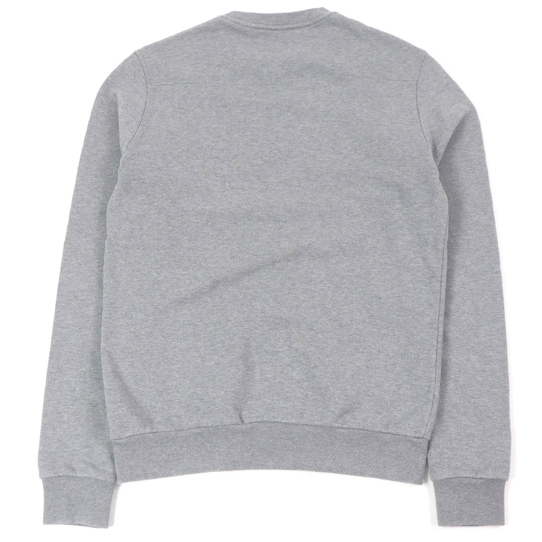 美品□Dior HOMME ディオールオム 733J602I1664 HARDIOR ロゴ入り クルーネック スウェットシャツ トレーナー グレー XS 伊製 正規品