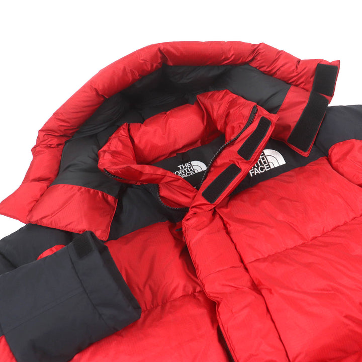 極美品□THE NORTH FACE ザ・ノースフェイス ND92031 Him Down Parka ロゴ刺繍 GORE-TEX PERTEX ダウンジャケット レッド S 正規品