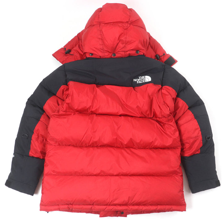 極美品□THE NORTH FACE ザ・ノースフェイス ND92031 Him Down Parka ロゴ刺繍 GORE-TEX PERTEX ダウンジャケット レッド S 正規品