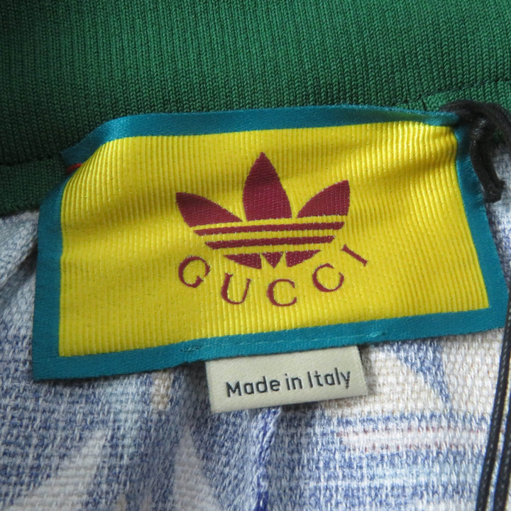 未使用品☆GUCCI×adidas グッチ×アディダス 703006 トレフォイル ウェブライン ショートパンツ マルチ 36 イタリア製 正規品 レディース