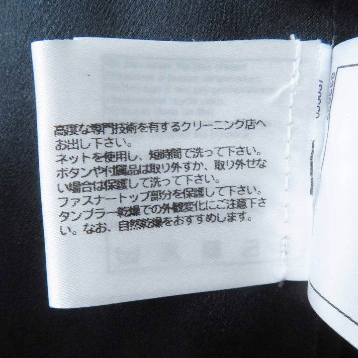 美品◎CHANEL シャネル P60011 一部・裏地シルク100％ ココボタン 総柄 ショールカラーコート ブラック ライトベージュ 38 仏製 正規品
