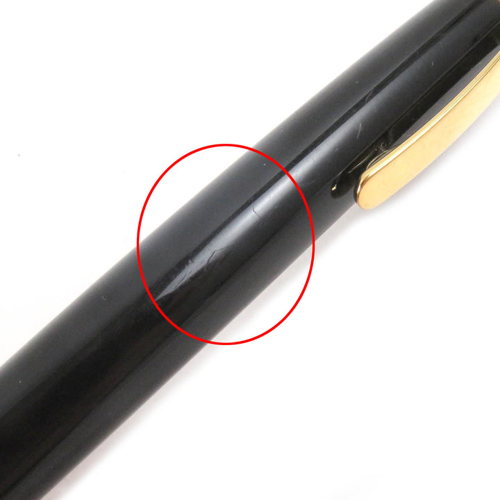 良品□Cartier カルティエ トリニティ ツイスト式 ボールペン ブラック ゴールド シルバー ケース付き ドイツ製 メンズ 筆記確認済み
