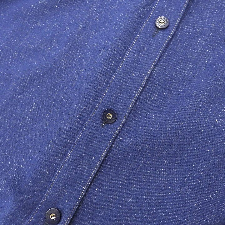 美品▲LEONARD FASHION レオナール ファッション 0265950 シルク100％ 花柄使い 長袖シャツ ブラウス ネイビー 44 日本製 レディース