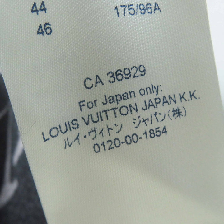 極美品◎LOUIS VUITTON ルイヴィトン 20AW モノグラム スリーブレス Aライン ドレス／ワンピース ダークグレー ライトピンク 36 正規品