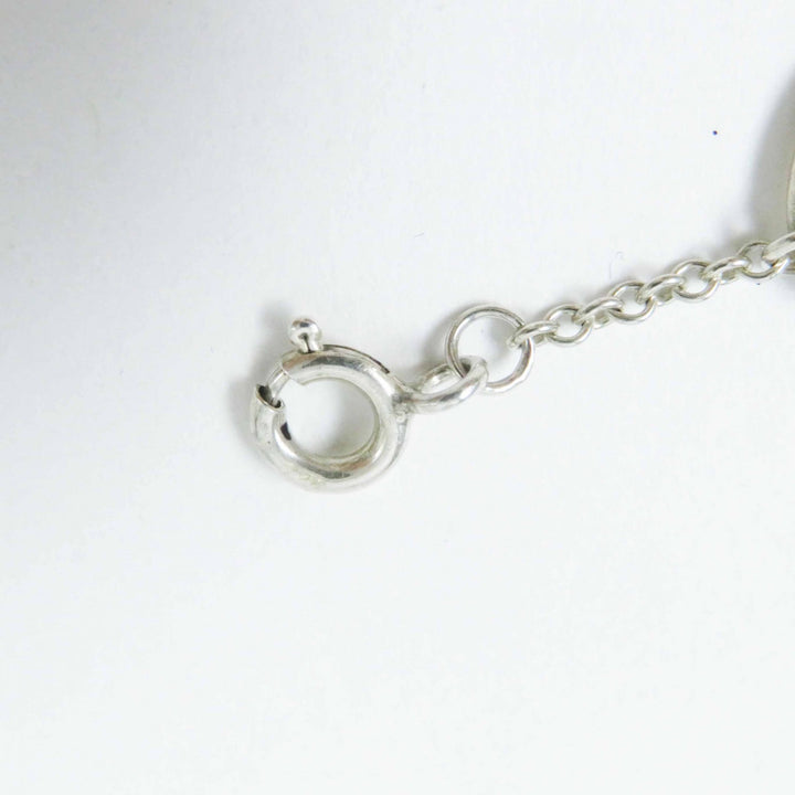 良品◎TIFFANY&amp;Co. ティファニー オープンハート 5P ブレスレット アクセサリー SV925 シルバー 重量3.7g レディース