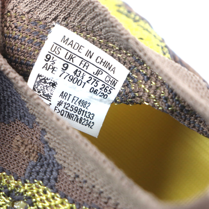 未使用品▼adidas YEEZY アディダスイージー FZ4982 YEEZY BOOST 380 メッシュスニーカー ブラウン イエロー 27.5 箱付き メンズ
