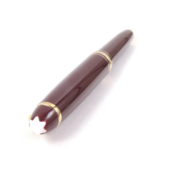 良品□MONTBLANC モンブラン マイスターシュテュック クラシック ツイスト式 ボールペン ボルドー ゴールド ドイツ製 筆記確認済み