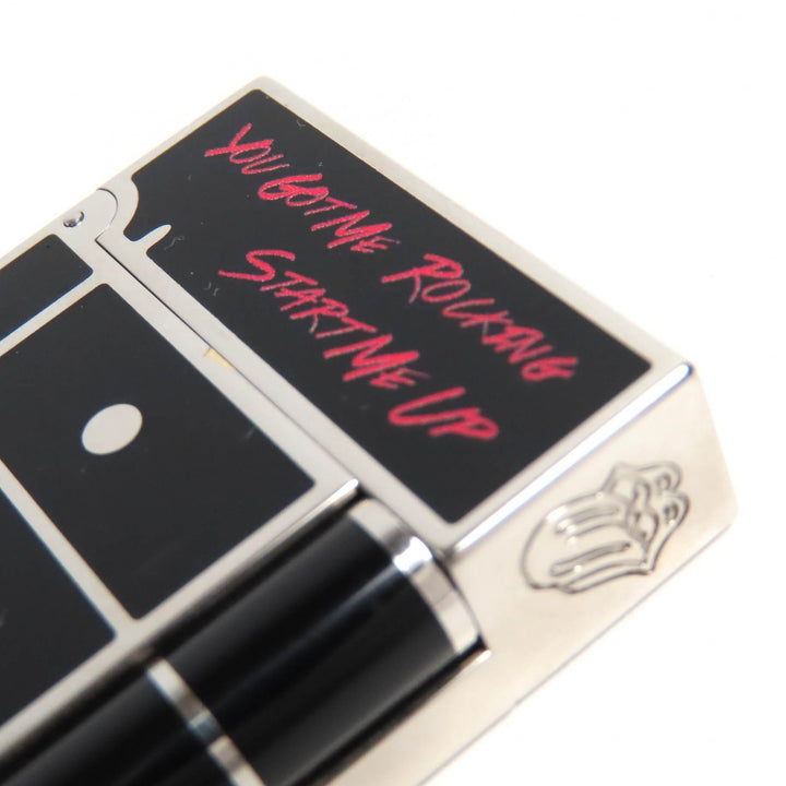 美品△Dupont デュポン 016153 ライン2 ローリングストーンズ プレステージ 限定 2015年 0311/1962 ローラー式 ガスライター 喫煙グッズ