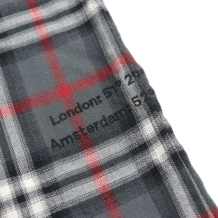 極美品○BURBERRY LONDON バーバリーロンドン 8057292 刺繍入り ブラーチェック ボタンダウン フランネル 長袖シャツ XS 正規品 メンズ