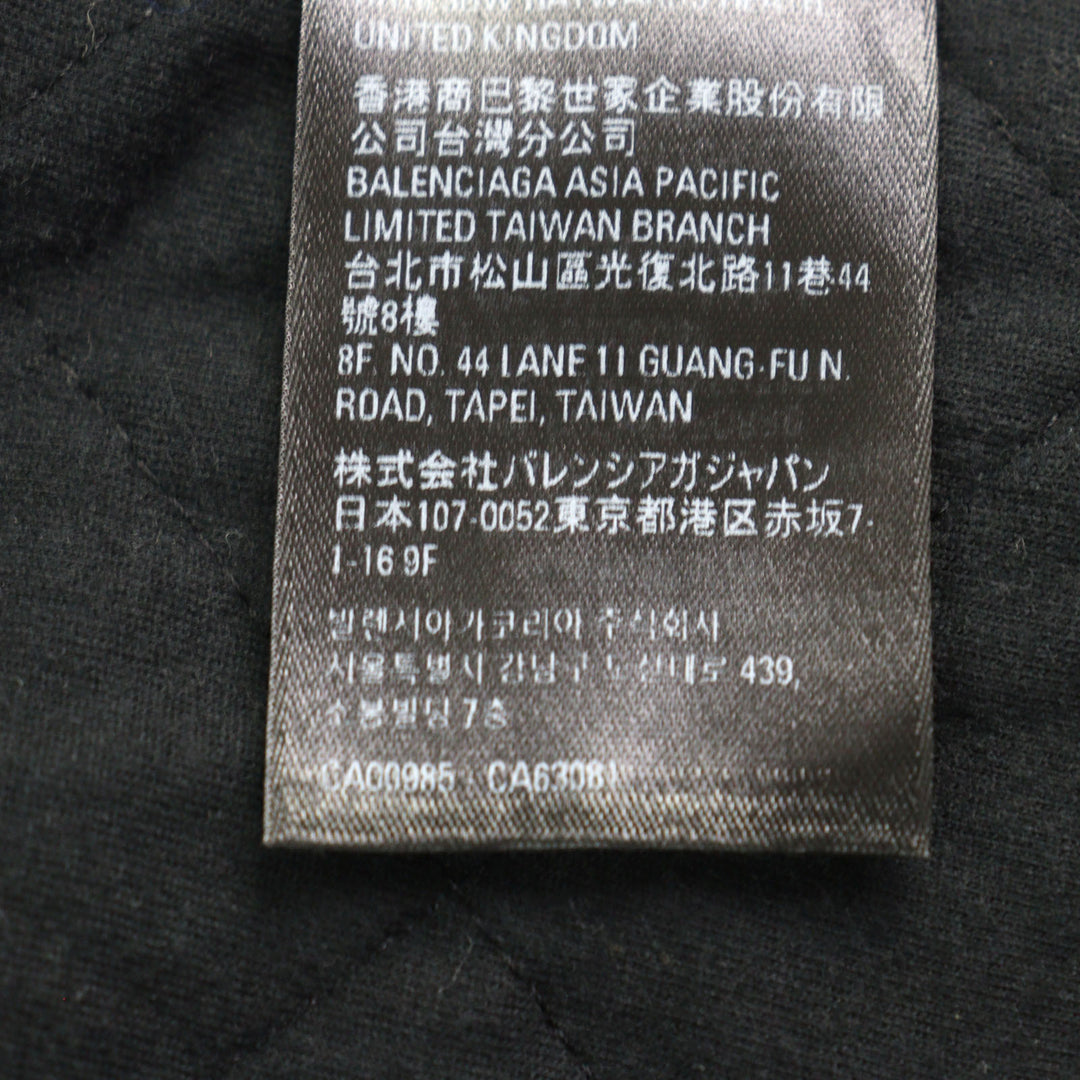 美品○BALENCIAGA バレンシアガ 23SS 699223 BLEACHED PLAID HOODED SHIRT フーデッド フランネル シャツジャケット S 正規品 メンズ