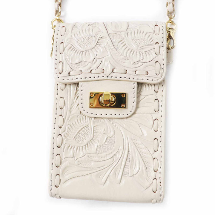 極美品◎Carving Tribes カービング トライブス Chain mini BAG チェインミニバッグ レザーショルダーバッグ ベージュ ゴールド金具 袋