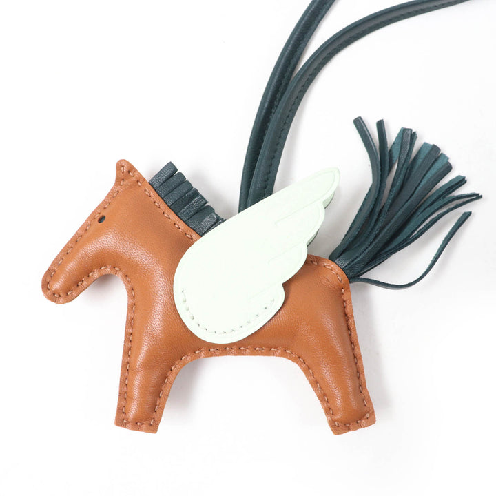 極美品☆HERMES エルメス ロデオチャーム ペガサスPM ゴールド ヴェールシプレ ヴェールフィズ アニョーミロ バッグチャーム U刻印