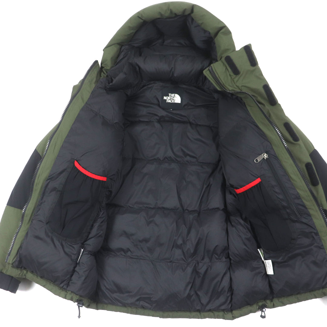 美品▼ザ・ノースフェイス ND91510 Baltro Light Jacket WINDSTOPPER フード付き ロゴ刺繍 WZIPUP ダウンジャケット S 正規品 メンズ