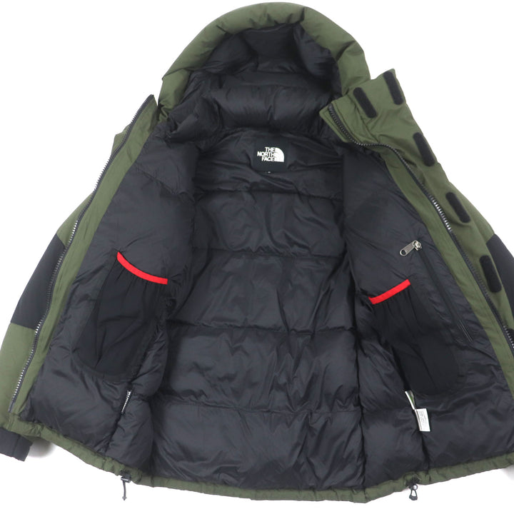 美品▼ザ・ノースフェイス ND91510 Baltro Light Jacket WINDSTOPPER フード付き ロゴ刺繍 WZIPUP ダウンジャケット S 正規品 メンズ
