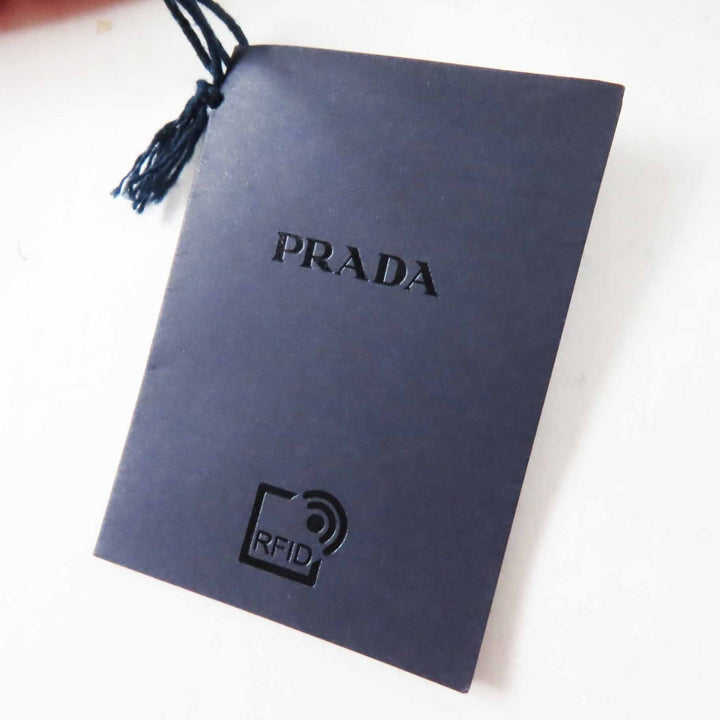 未使用品◎PRADA プラダ 21AW SGC025 フローラル柄 トライアングルロゴ／三角プレート付 フーデッド ダウンジャケット レッドホワイト S