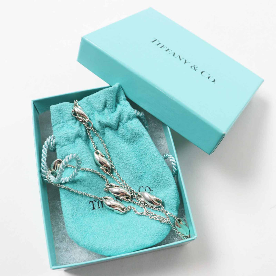 美品◎TIFFANY&amp;Co. ティファニー エルサペレッティ タツノオトシゴ シーホース ネックレス SV925 シルバー 箱・保存袋付き 重量16.0g