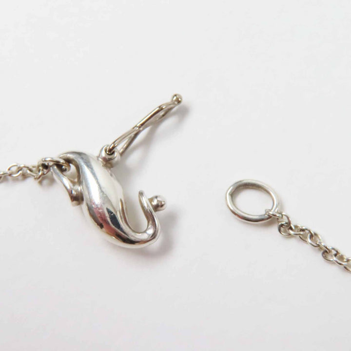 美品◎TIFFANY&amp;Co. ティファニー エルサペレッティ タツノオトシゴ シーホース ネックレス SV925 シルバー 箱・保存袋付き 重量16.0g
