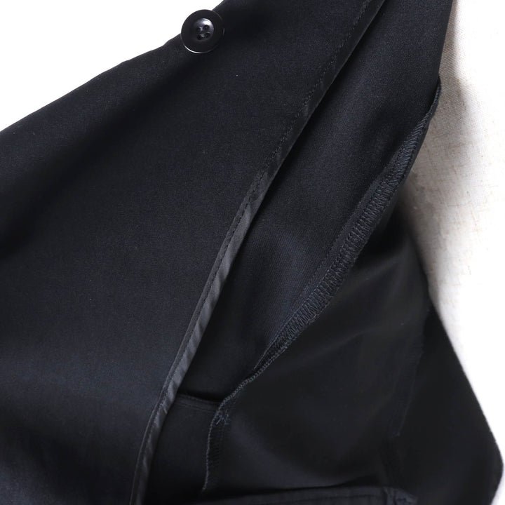 美品★MARITHE FRANCOIS GIRBAUD マリテフランソワジルボー F5-4731/F6-2608 ジャケット＋パンツ 2点set セットアップ ブラック M/S