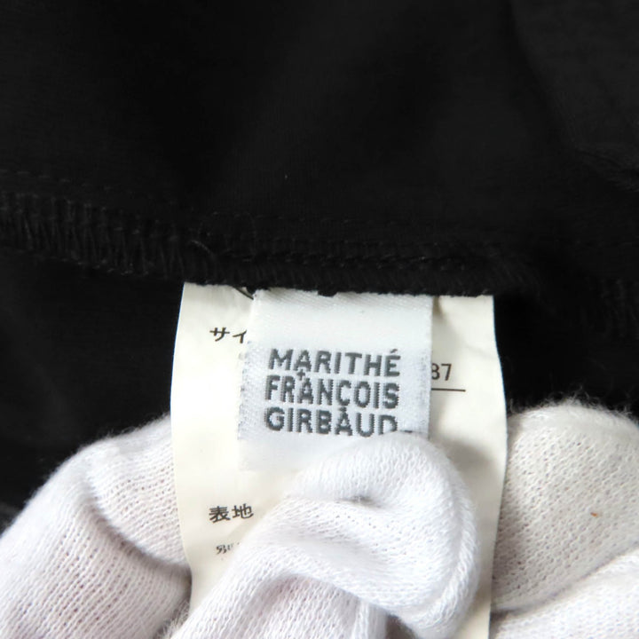 美品★MARITHE FRANCOIS GIRBAUD マリテフランソワジルボー F5-4731/F6-2608 ジャケット＋パンツ 2点set セットアップ ブラック M/S
