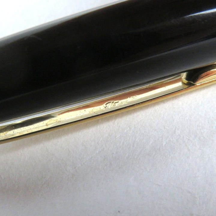 良品○MONTBLANC モンブラン マイスターシュテュック クラシック ロゴ刻印 ホワイトスター ツイスト式 ボールペン ドイツ製 筆記確認済み