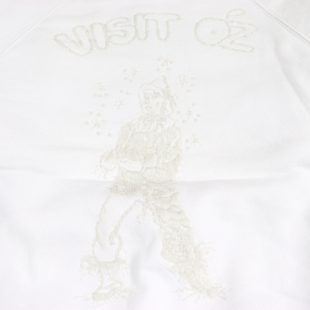 美品□LOUIS VUITTON ルイヴィトン 19SS コットン100% オズの魔法使い Plain Rainbow スウェットシャツ ホワイト XS イタリア製 正規品