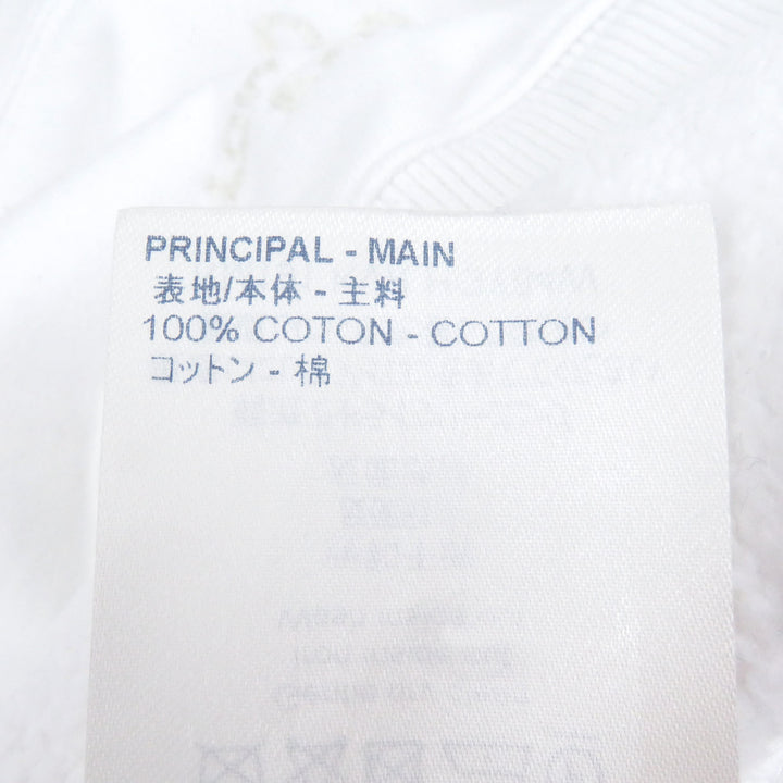 美品□LOUIS VUITTON ルイヴィトン 19SS コットン100% オズの魔法使い Plain Rainbow スウェットシャツ ホワイト XS イタリア製 正規品