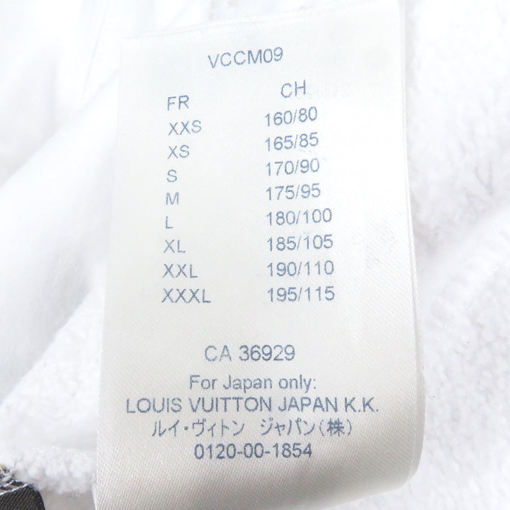 美品□LOUIS VUITTON ルイヴィトン 19SS コットン100% オズの魔法使い Plain Rainbow スウェットシャツ ホワイト XS イタリア製 正規品
