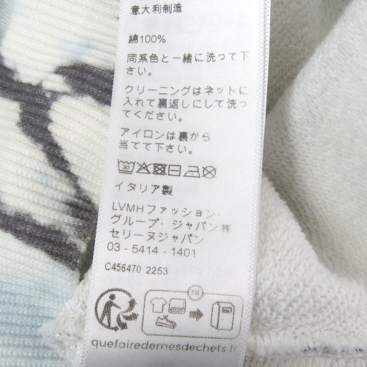 美品□CELINE セリーヌ 23SS 2Y53C647V LOOSE TIE DYE SWEAT SHIRT トレーナー スウェットシャツ ピンク系 S イタリア製 正規品 メンズ