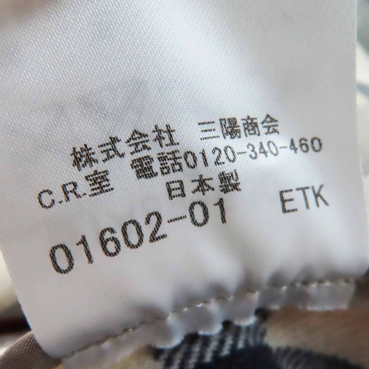 美品◎BURBERRY LONDON バーバリーロンドン B1A89-630-51 コットン ライナー付き トレンチコート ベージュ 36 日本製 正規品 レディース