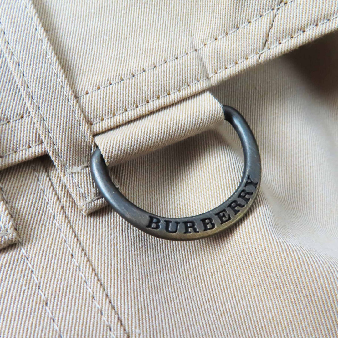 美品◎BURBERRY LONDON バーバリーロンドン B1A89-630-51 コットン ライナー付き トレンチコート ベージュ 36 日本製 正規品 レディース