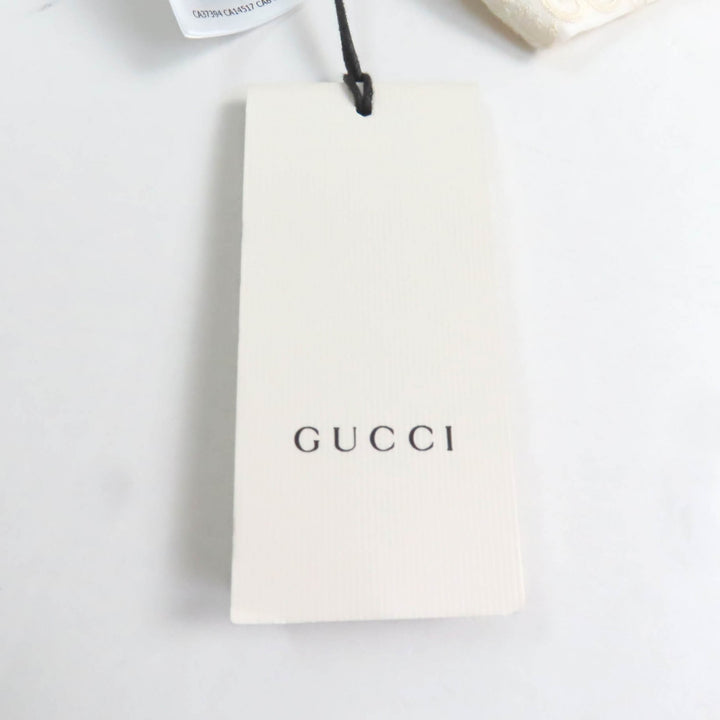 未使用品★GUCCI グッチ 619507 コットン100％ GG柄 レース ショートパンツ ボトムス アイボリー 42 イタリア製 正規品 レディース
