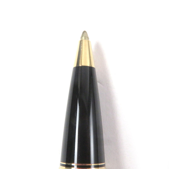 良品□MONTBLANC モンブラン BOHEME ボエム カラージェムストーン ツイスト式 ボールペン ブラック ゴールド ルージュ ドイツ製 メンズ