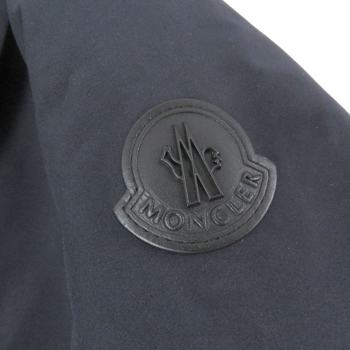 美品□MONCLER モンクレール 21-22AW PALLU GIUBBOTTO ドッキングデザイン ダウンコート ネイビー 1 ハンガー付き イタリア製 正規品