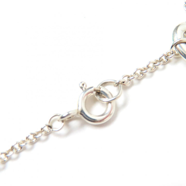 美品☆TIFFANY&amp;Co. ティファニー オープンハート 5P ブレスレット アクセサリー SV925 シルバー 箱・保存袋付き 重量4.4g レディース