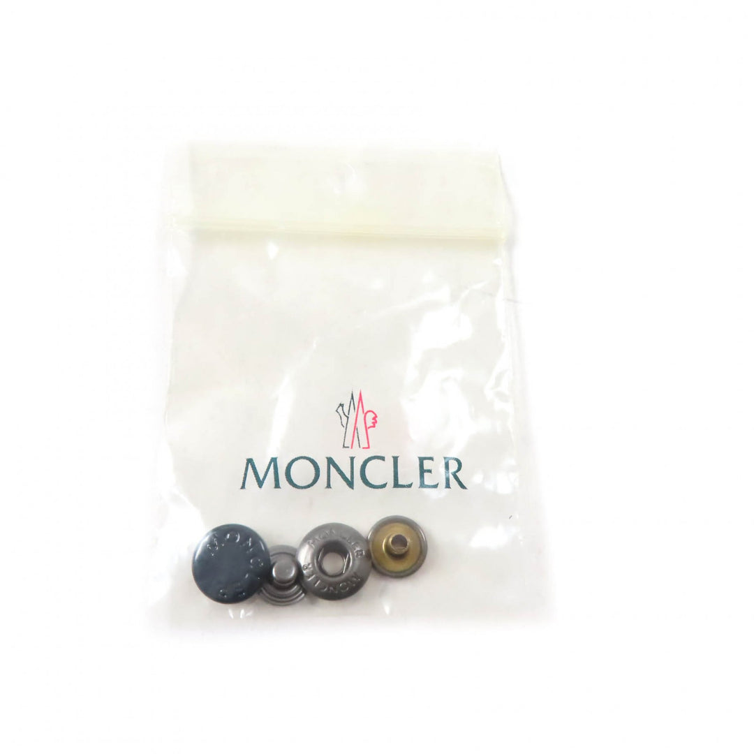 極美品★MONCLER モンクレール FLAMMETTE フード・ロゴワッペン付 ZIP UP ダウンコート ダウンジャケット ネイビー 00 正規品 レディース