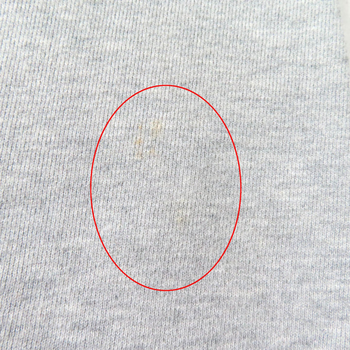 美品★MONCLER モンクレール コットン100% ロゴ刺繍入り クルーネック 長袖 トレーナー スウェット トップス グレー L メンズ
