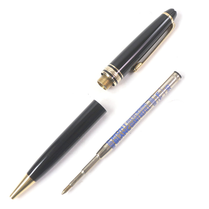 美品□MONTBLANC モンブラン マイスターシュテュック クラシック ツイスト式 ボールペン ブラック ゴールド ドイツ製 メンズ 筆記確認済