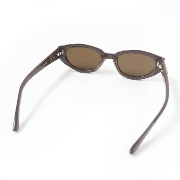 極美品☆GENTLE MONSTER ジェントルモンスター Jennie-Fish Tail BR3 ジェニーコラボ フィッシュテール サングラス ブラウン 53□22148