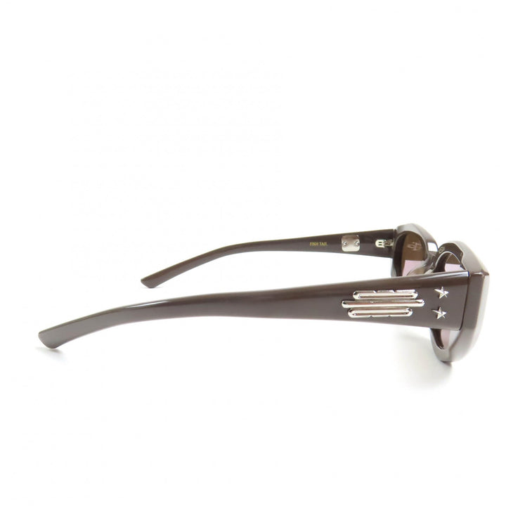 極美品☆GENTLE MONSTER ジェントルモンスター Jennie-Fish Tail BR3 ジェニーコラボ フィッシュテール サングラス ブラウン 53□22148
