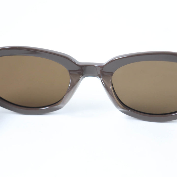 極美品☆GENTLE MONSTER ジェントルモンスター Jennie-Fish Tail BR3 ジェニーコラボ フィッシュテール サングラス ブラウン 53□22148