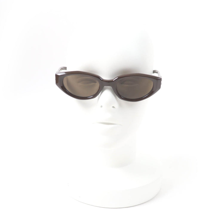 極美品☆GENTLE MONSTER ジェントルモンスター Jennie-Fish Tail BR3 ジェニーコラボ フィッシュテール サングラス ブラウン 53□22148