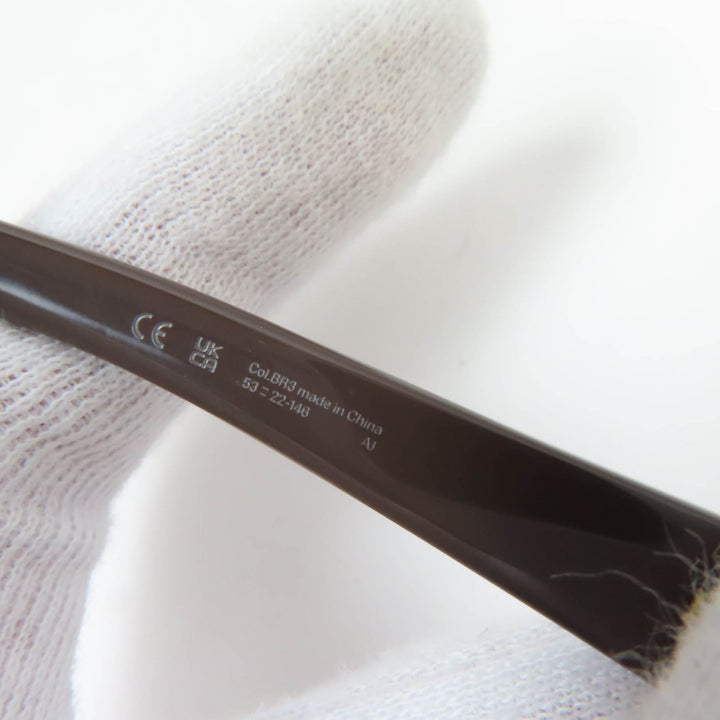 極美品☆GENTLE MONSTER ジェントルモンスター Jennie-Fish Tail BR3 ジェニーコラボ フィッシュテール サングラス ブラウン 53□22148