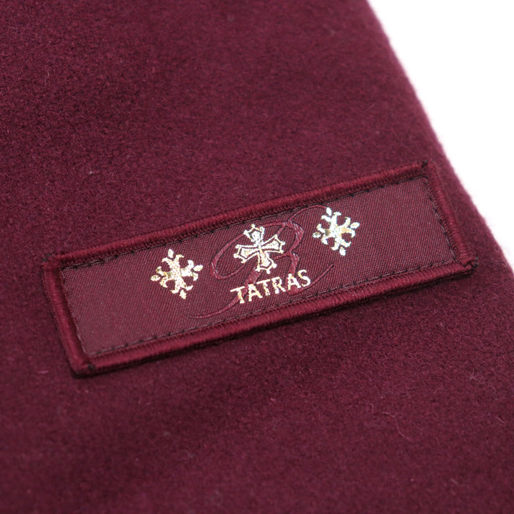 美品○TATRAS タトラス LTL18A4142 Rライン ロゴワッペン付き ナイロン切替 スタンドカラー ダウンコート 02 正規品 レディース