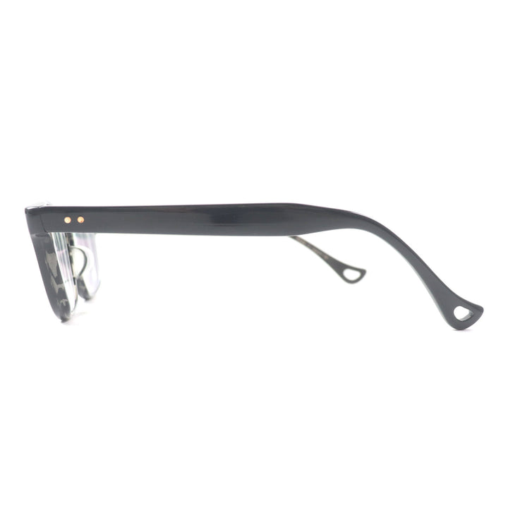良品▼DITA ディータ DRX-3026 PLUME ウェリントン メガネ 眼鏡 アイウェア ブラック 50□17-142 度入り 箱・ケース付き 日本製 メンズ