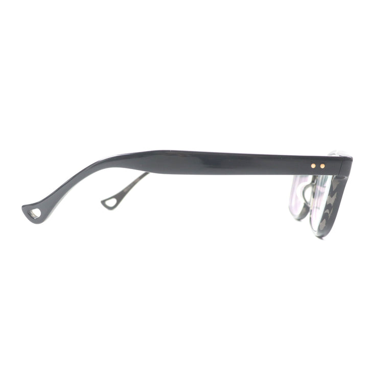 良品▼DITA ディータ DRX-3026 PLUME ウェリントン メガネ 眼鏡 アイウェア ブラック 50□17-142 度入り 箱・ケース付き 日本製 メンズ